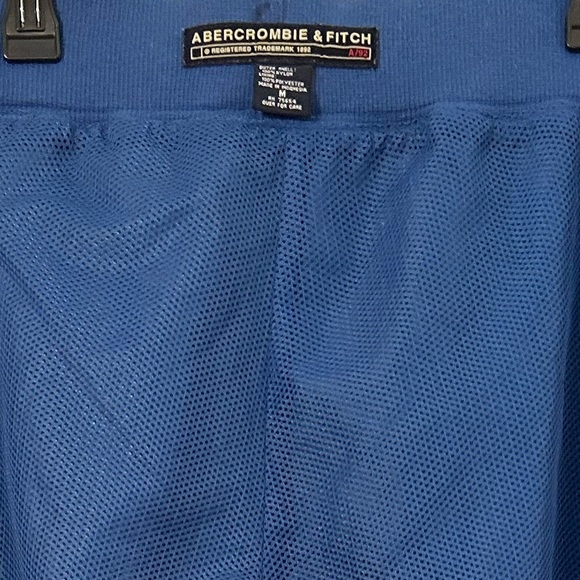 Abercrombie & Fitch Vtg 90’s Track/windbreaker pants Draw string waist Sz Med - Picture 7 of 7